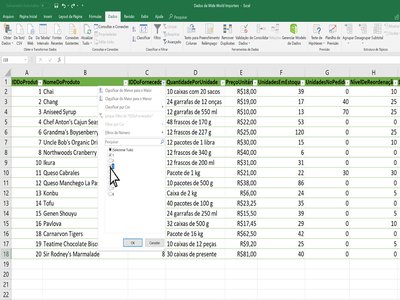 Como Criar Filtros no Excel