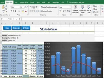 Crie Gráficos no Excel